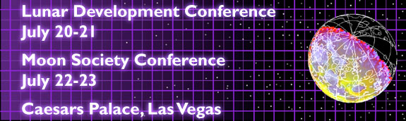 Lunar Development Conference / Moon Society Conference - Caesars Palace, Las Vegas